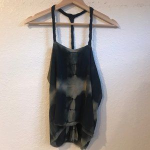 Arae Silk Tie Dye Tank Top